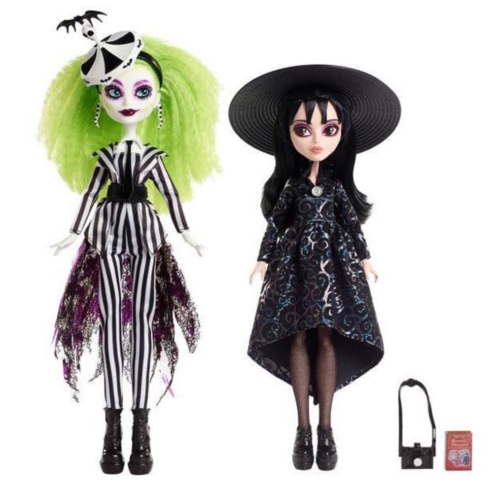 Beetle Juice and Lydia Monster High Dolls